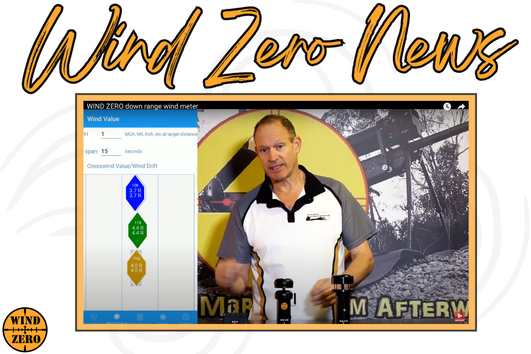 WIND ZERO down range wind meter